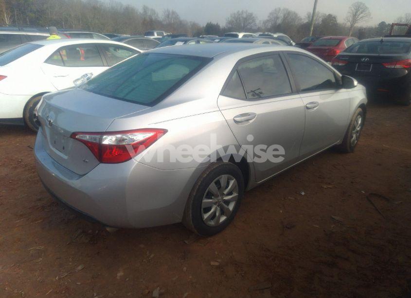 Photo 4 of 2016 Toyota Corolla LE (VIN 2T1BURHE6GC503825)