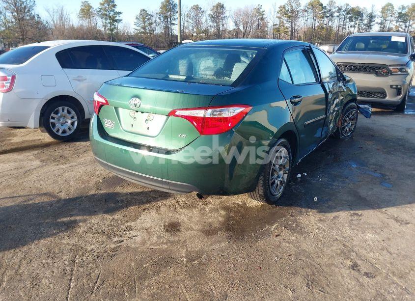 Photo 4 of 2016 Toyota Corolla LE (VIN 2T1BURHE6GC568559)