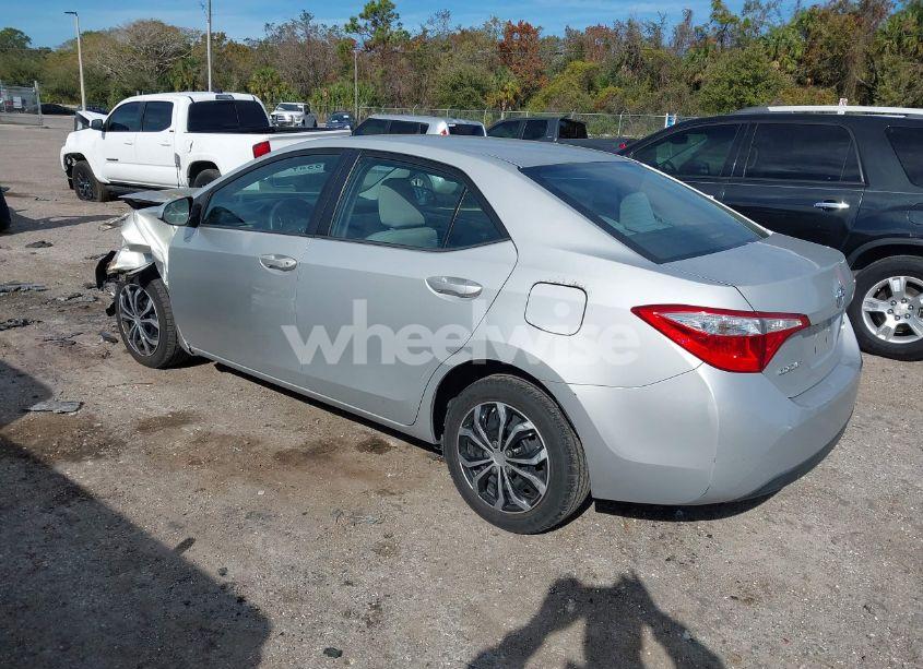Photo 3 of 2016 Toyota Corolla LE (VIN 2T1BURHE6GC625780)