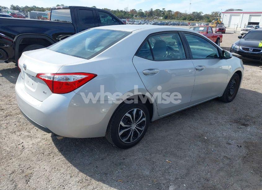 Photo 4 of 2016 Toyota Corolla LE (VIN 2T1BURHE6GC625780)