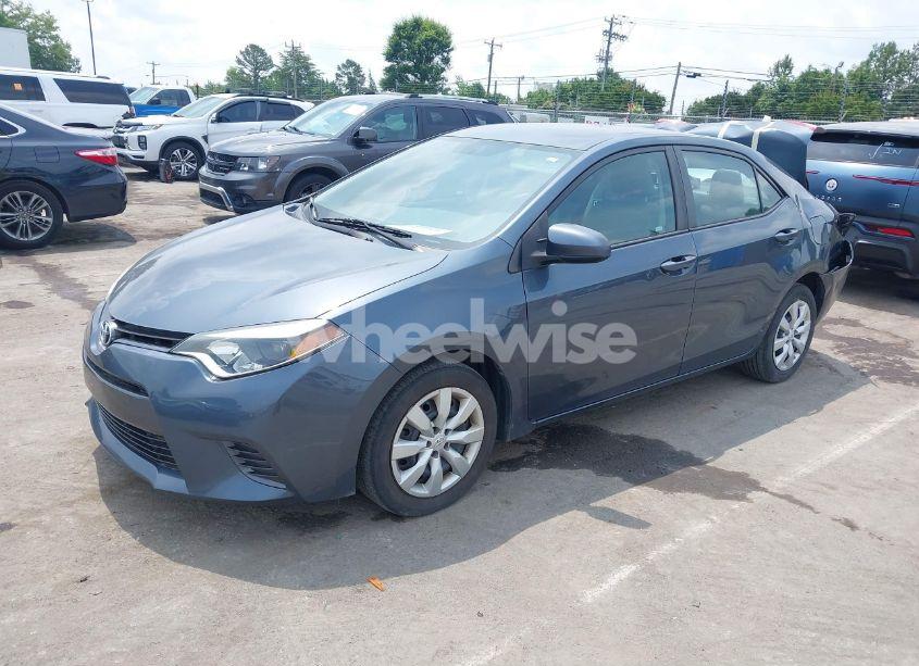Photo 2 of 2016 Toyota Corolla LE (VIN 2T1BURHE6GC628873)