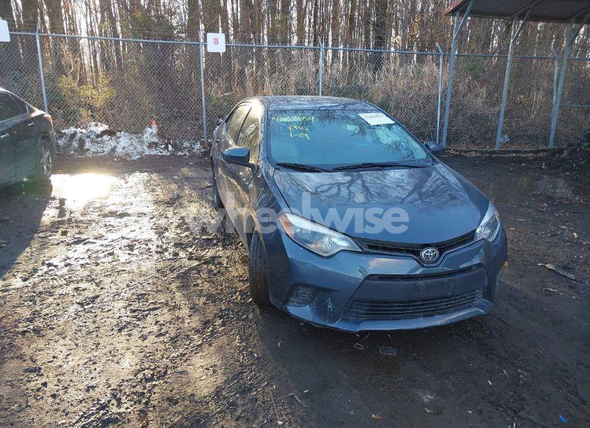 2016 Toyota Corolla LE (VIN 2T1BURHE6GC647732) main photo