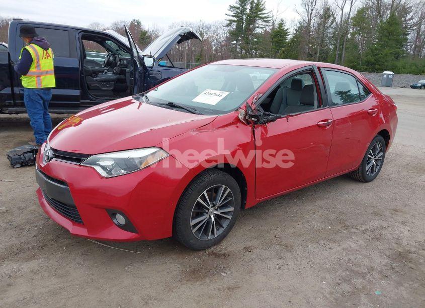 Photo 2 of 2016 Toyota Corolla LE PLUS (VIN 2T1BURHE6GC710926)
