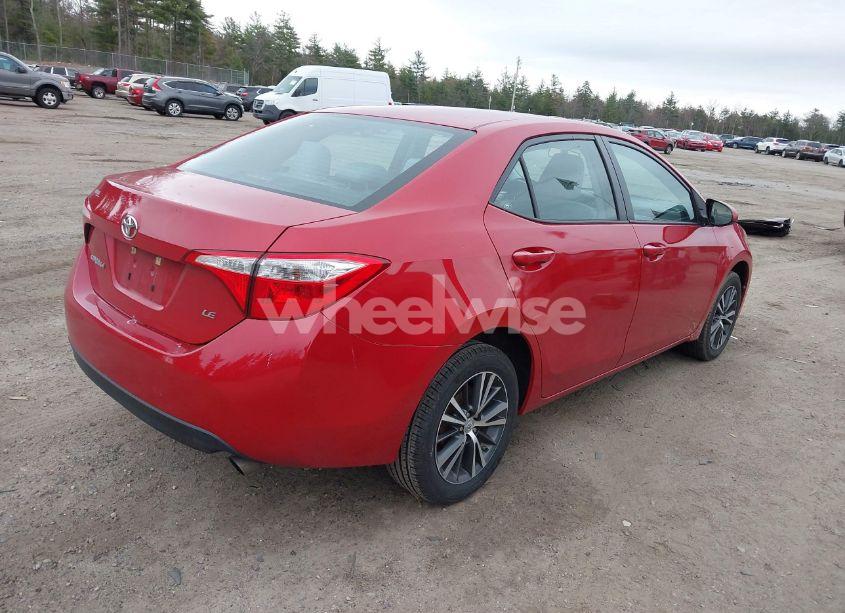 Photo 4 of 2016 Toyota Corolla LE PLUS (VIN 2T1BURHE6GC710926)