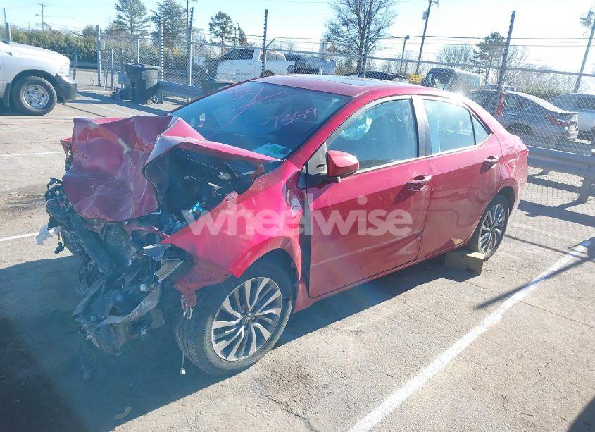 Photo 2 of 2017 Toyota Corolla XLE (VIN 2T1BURHE6HC927359)