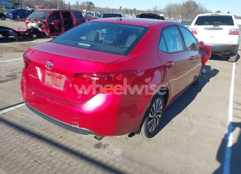 Photo 4 of 2017 Toyota Corolla XLE (VIN 2T1BURHE6HC927359)