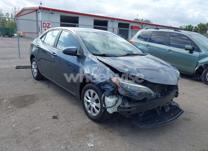 2019 Toyota Corolla L (VIN 2T1BURHE6KC127457) main photo