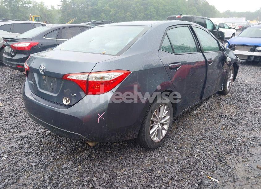 Photo 4 of 2014 Toyota Corolla LE PLUS (VIN 2T1BURHE7EC063790)