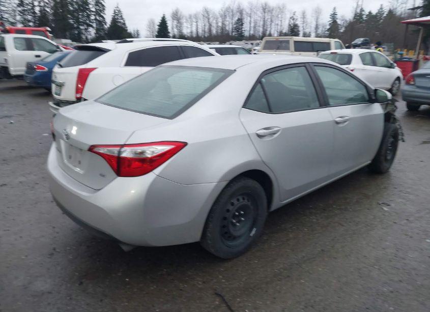 Photo 4 of 2014 Toyota Corolla LE (VIN 2T1BURHE7EC072683)