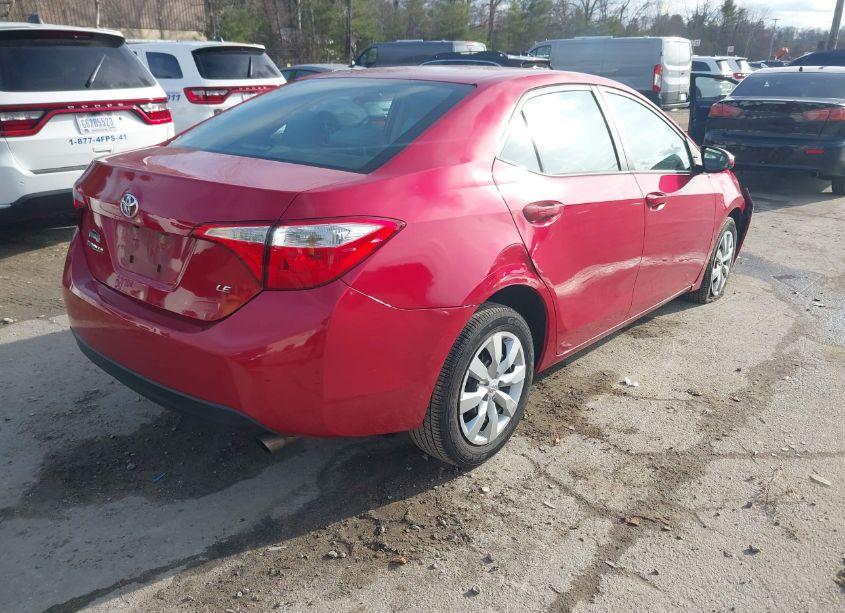 Photo 4 of 2014 Toyota Corolla LE (VIN 2T1BURHE7EC081772)