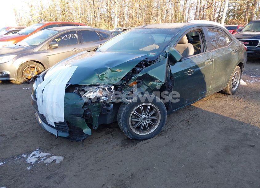 Photo 2 of 2014 Toyota Corolla LE (VIN 2T1BURHE7EC142960)