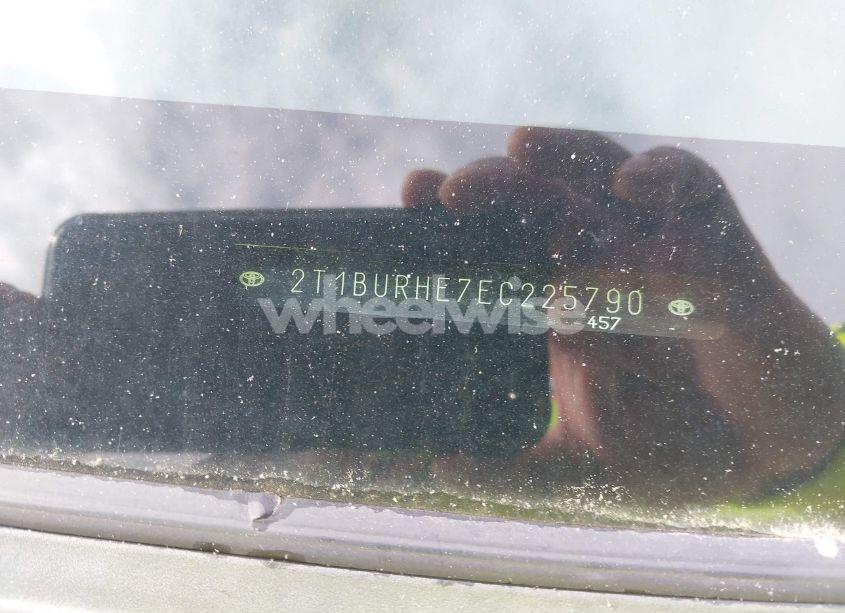 Photo 9 of 2014 Toyota Corolla LE PLUS (VIN 2T1BURHE7EC225790)