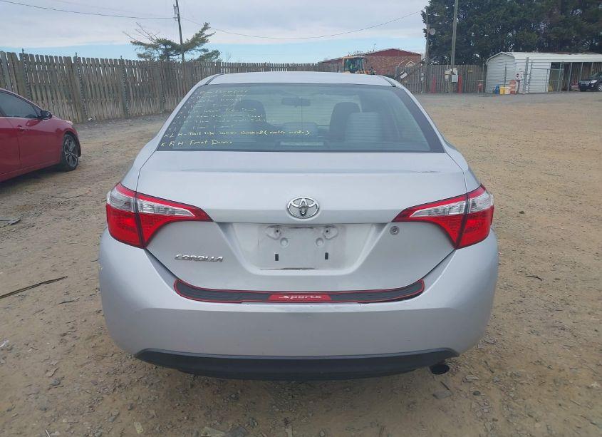 Photo 16 of 2015 Toyota Corolla L (VIN 2T1BURHE7FC244468)