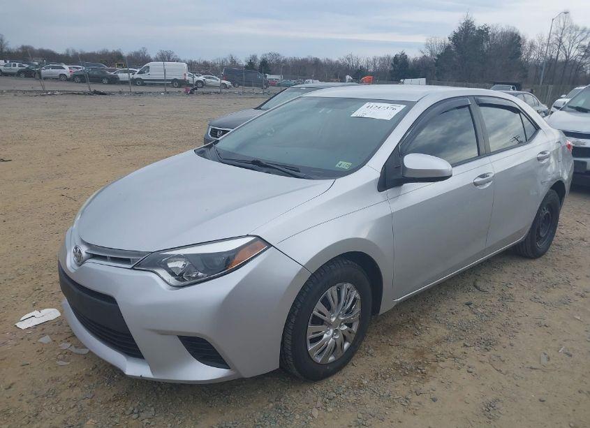 Photo 2 of 2015 Toyota Corolla L (VIN 2T1BURHE7FC244468)