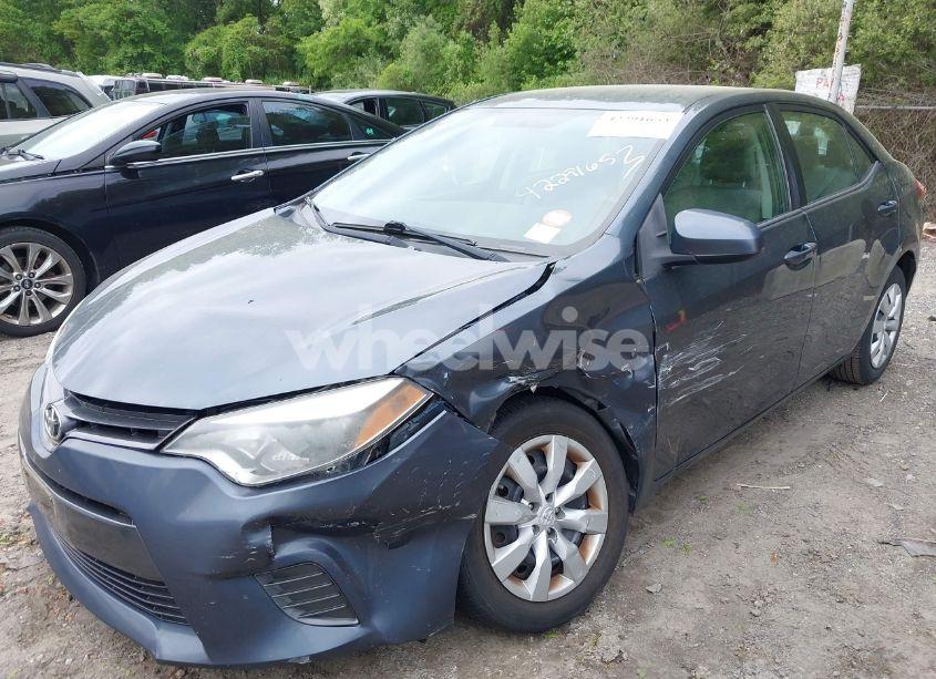 Photo 2 of 2015 Toyota Corolla LE (VIN 2T1BURHE7FC310002)