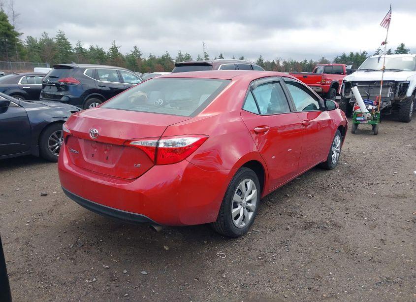 Photo 4 of 2015 Toyota Corolla LE (VIN 2T1BURHE7FC320593)