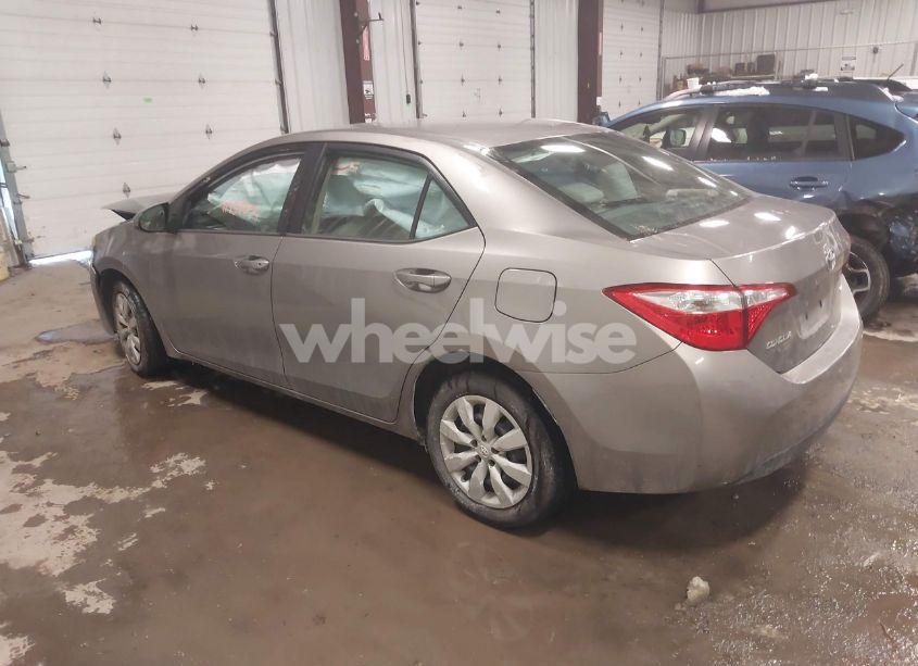 Photo 3 of 2015 Toyota Corolla LE (VIN 2T1BURHE7FC335109)