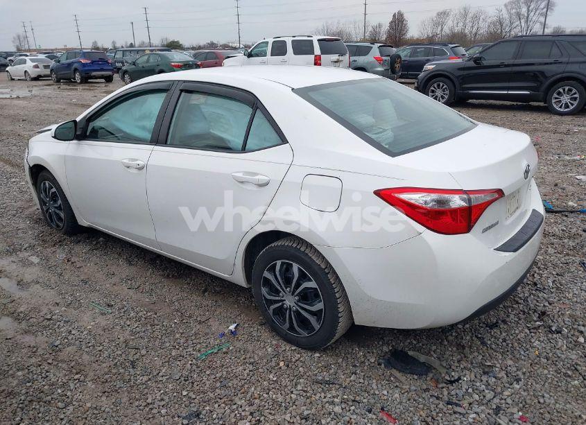 Photo 3 of 2015 Toyota Corolla LE (VIN 2T1BURHE7FC346837)