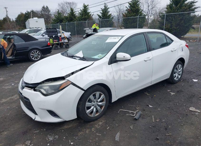 Photo 2 of 2015 Toyota Corolla LE (VIN 2T1BURHE7FC382155)