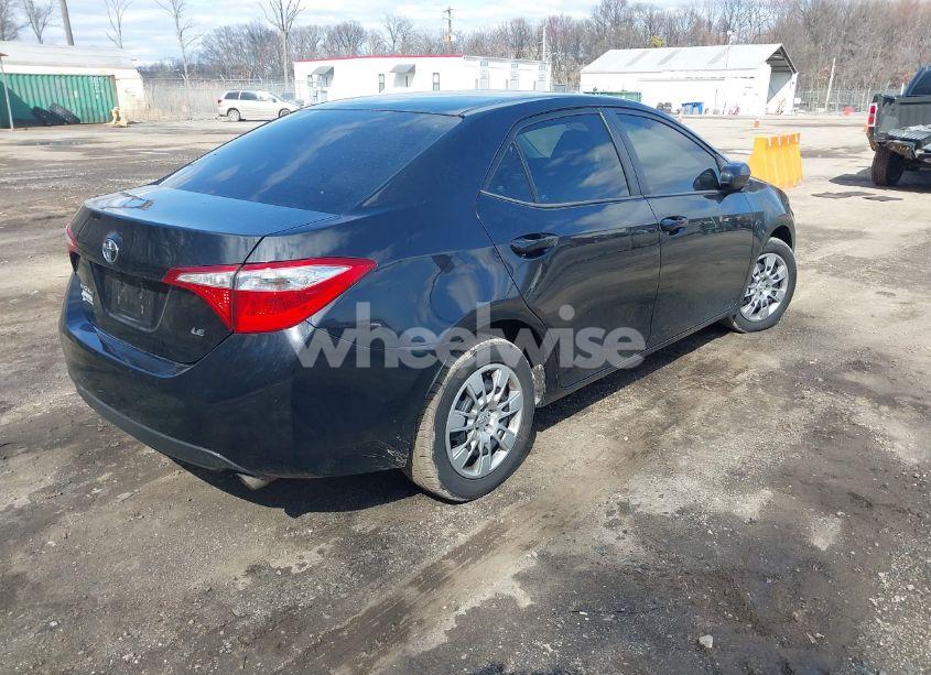Photo 4 of 2015 Toyota Corolla LE (VIN 2T1BURHE7FC417762)