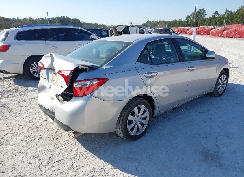 Photo 4 of 2015 Toyota Corolla LE (VIN 2T1BURHE7FC450082)