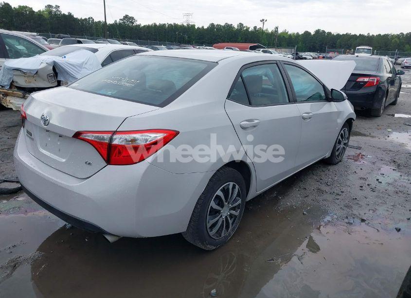 Photo 4 of 2015 Toyota Corolla LE (VIN 2T1BURHE7FC458490)