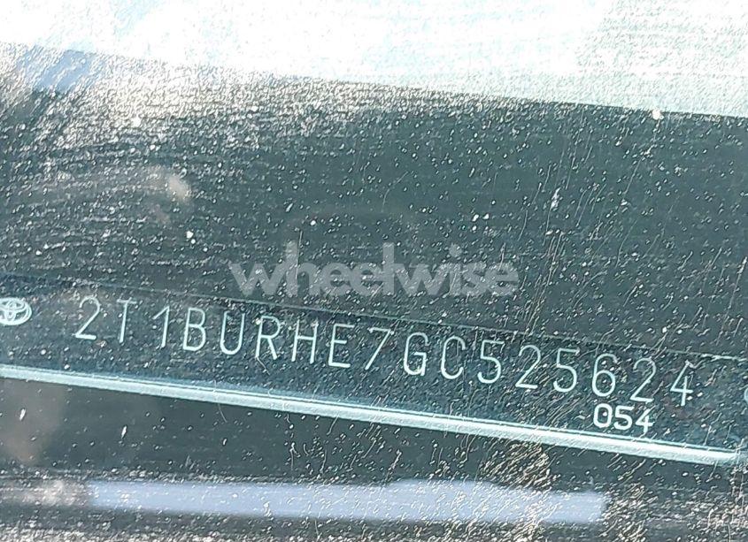 Photo 9 of 2016 Toyota Corolla LE (VIN 2T1BURHE7GC525624)