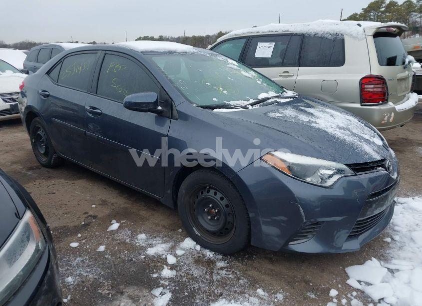 2016 Toyota Corolla LE (VIN 2T1BURHE7GC542567) main photo