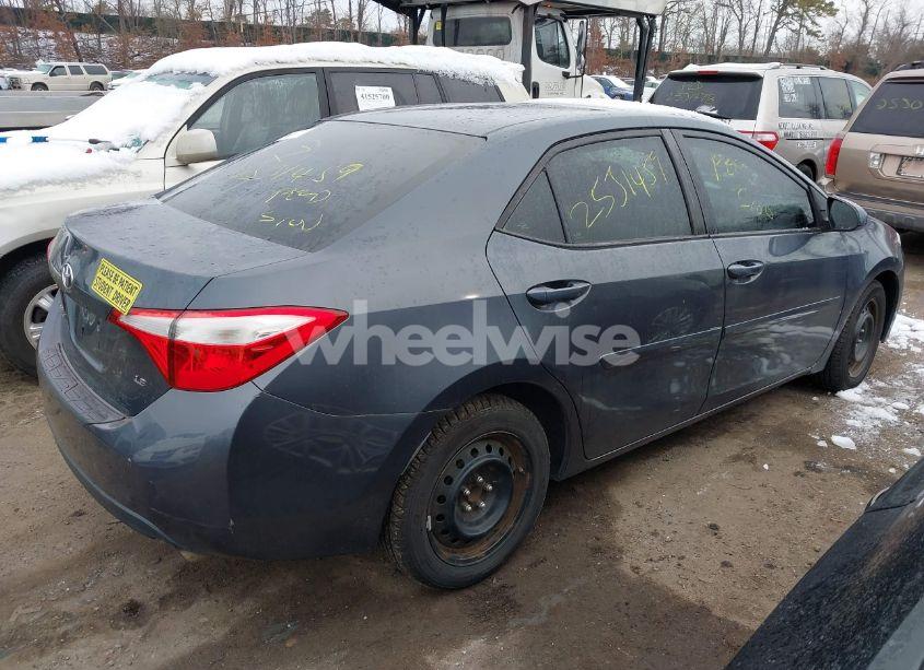 Photo 4 of 2016 Toyota Corolla LE (VIN 2T1BURHE7GC542567)