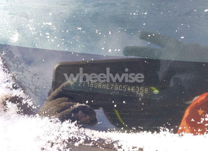 Photo 9 of 2016 Toyota Corolla S PLUS (VIN 2T1BURHE7GC546358)