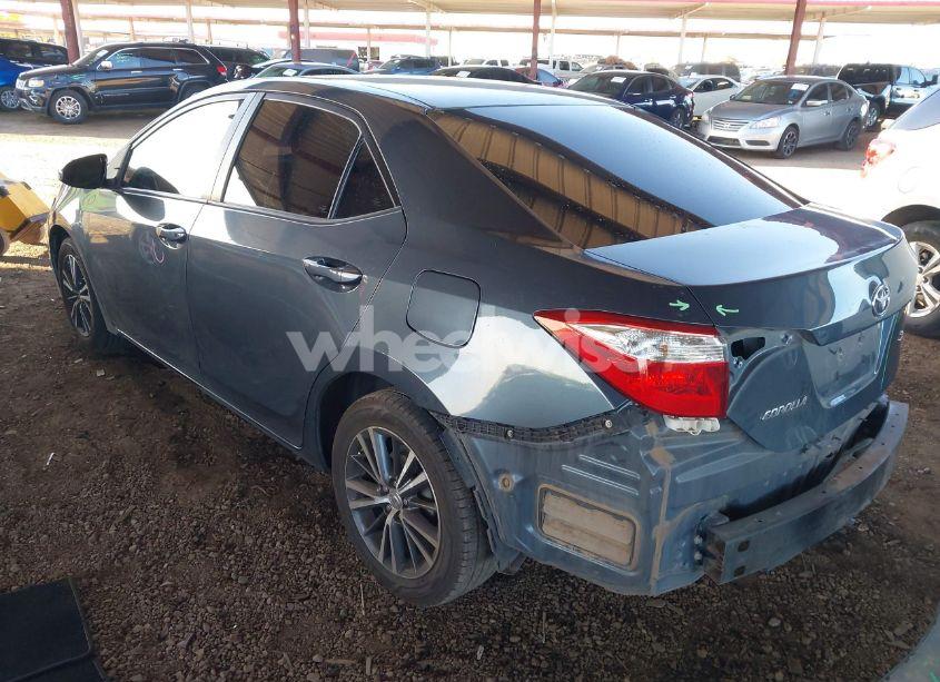 Photo 3 of 2016 Toyota Corolla LE PLUS (VIN 2T1BURHE7GC555240)