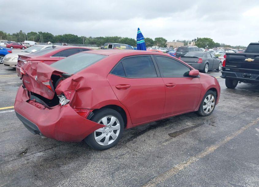 Photo 4 of 2016 Toyota Corolla LE (VIN 2T1BURHE7GC584625)