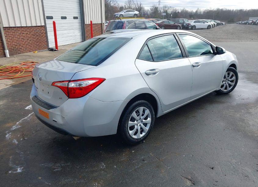 Photo 4 of 2016 Toyota Corolla LE (VIN 2T1BURHE7GC616859)