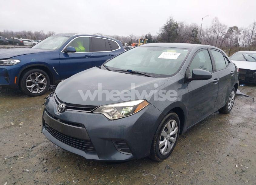 Photo 2 of 2016 Toyota Corolla LE (VIN 2T1BURHE7GC637369)