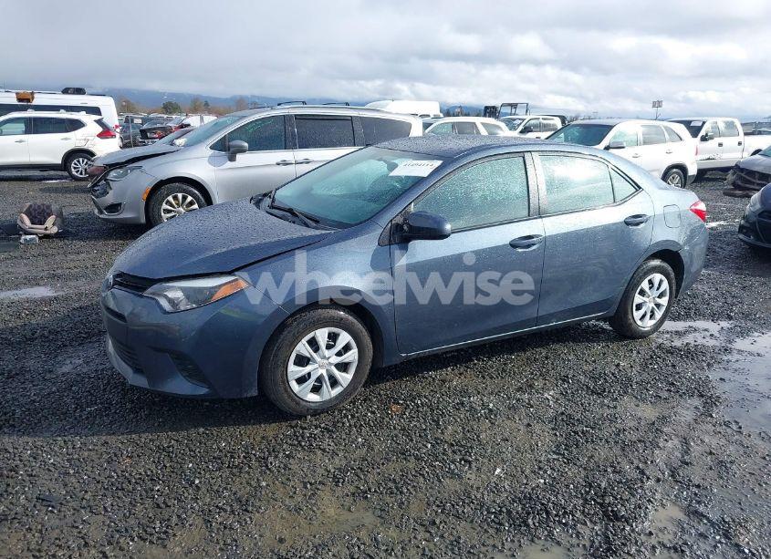 Photo 2 of 2016 Toyota Corolla L (VIN 2T1BURHE7GC709719)