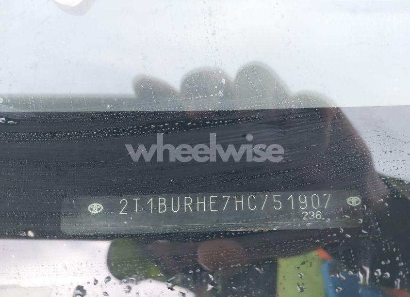 Photo 9 of 2017 Toyota Corolla LE (VIN 2T1BURHE7HC751907)