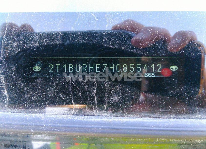 Photo 9 of 2017 Toyota Corolla LE (VIN 2T1BURHE7HC855412)