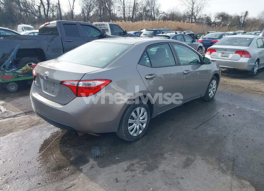 Photo 4 of 2014 Toyota Corolla LE (VIN 2T1BURHE8EC004649)