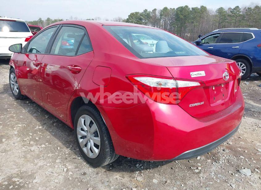 Photo 3 of 2014 Toyota Corolla LE (VIN 2T1BURHE8EC110728)