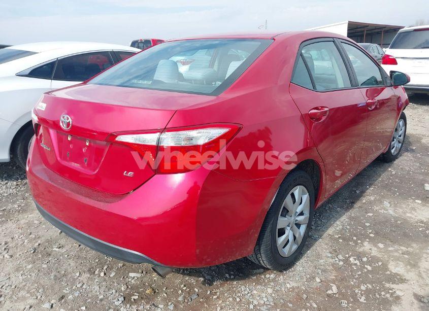 Photo 4 of 2014 Toyota Corolla LE (VIN 2T1BURHE8EC110728)