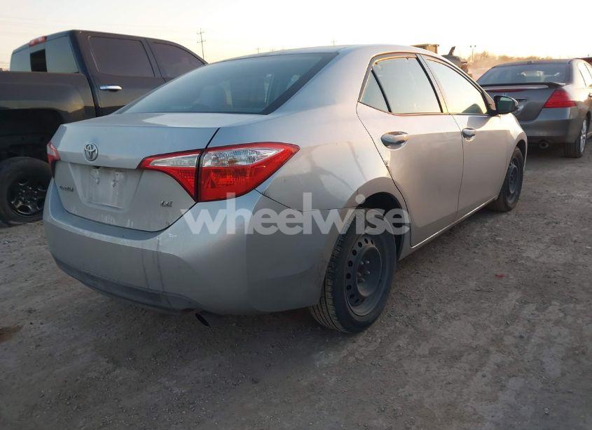 Photo 4 of 2014 Toyota Corolla LE (VIN 2T1BURHE8EC125438)