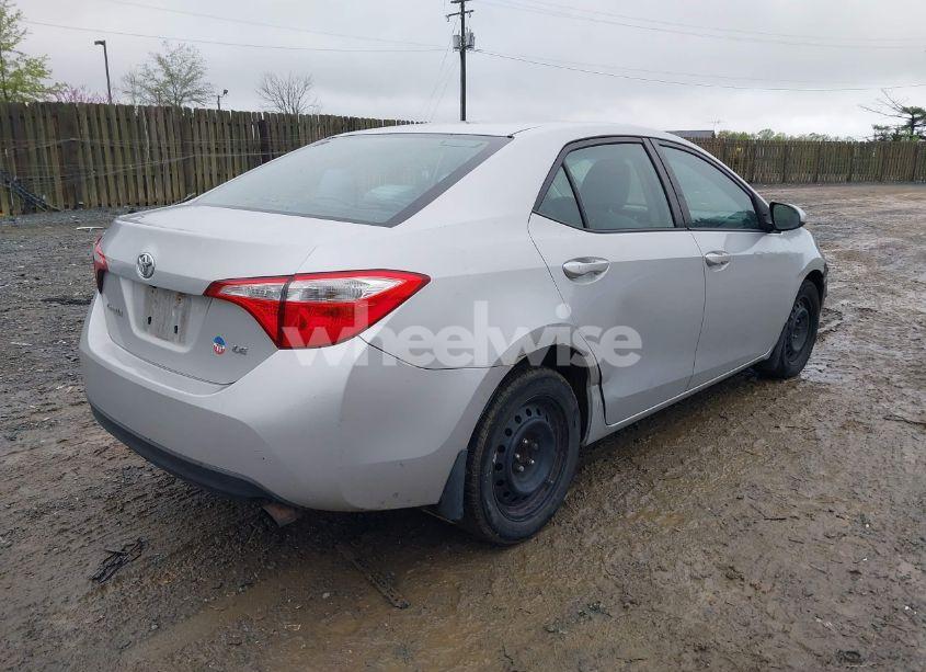 Photo 4 of 2014 Toyota Corolla LE (VIN 2T1BURHE8EC133541)