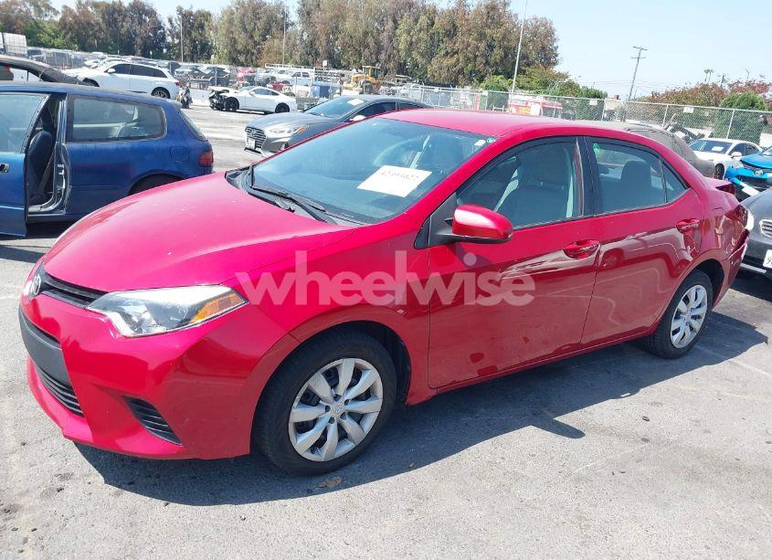 Photo 2 of 2014 Toyota Corolla LE (VIN 2T1BURHE8EC142188)