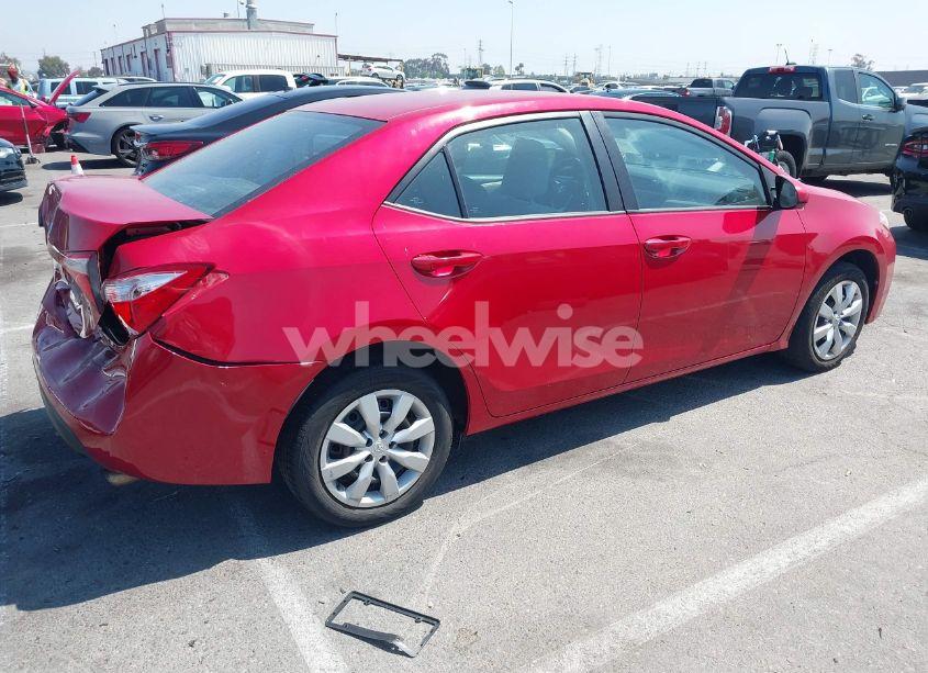 Photo 4 of 2014 Toyota Corolla LE (VIN 2T1BURHE8EC142188)