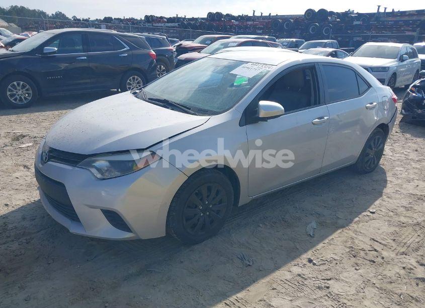 Photo 2 of 2014 Toyota Corolla LE (VIN 2T1BURHE8EC186370)