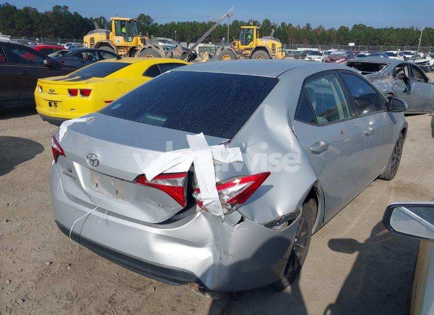 Photo 4 of 2014 Toyota Corolla LE (VIN 2T1BURHE8EC186370)