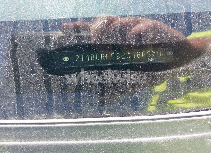 Photo 9 of 2014 Toyota Corolla LE (VIN 2T1BURHE8EC186370)