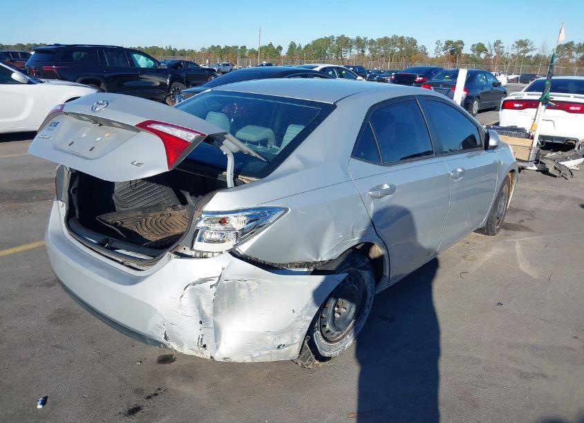 Photo 4 of 2014 Toyota Corolla LE (VIN 2T1BURHE8EC200235)