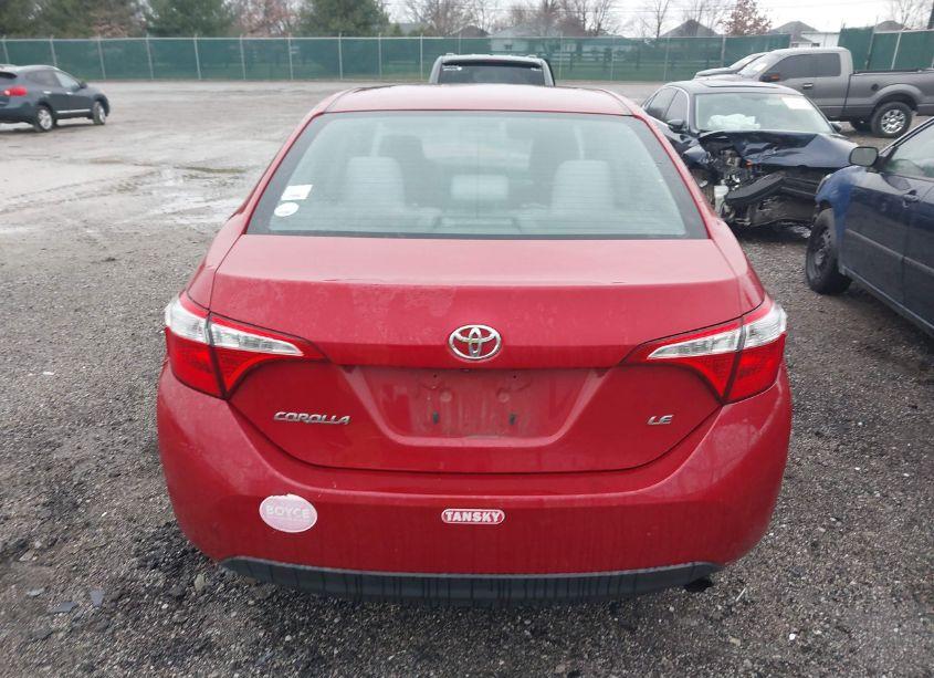 Photo 16 of 2014 Toyota Corolla LE (VIN 2T1BURHE8EC202051)