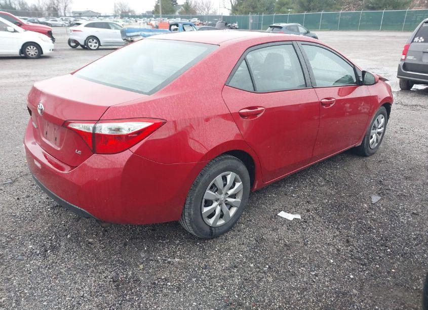 Photo 4 of 2014 Toyota Corolla LE (VIN 2T1BURHE8EC202051)